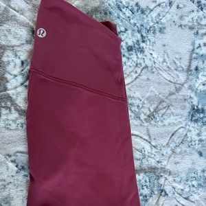 Wunder train high rise size 2-burgundy? Wine color